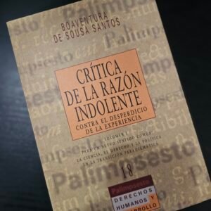 Crítica de la Razón Indolente - Libro en Español