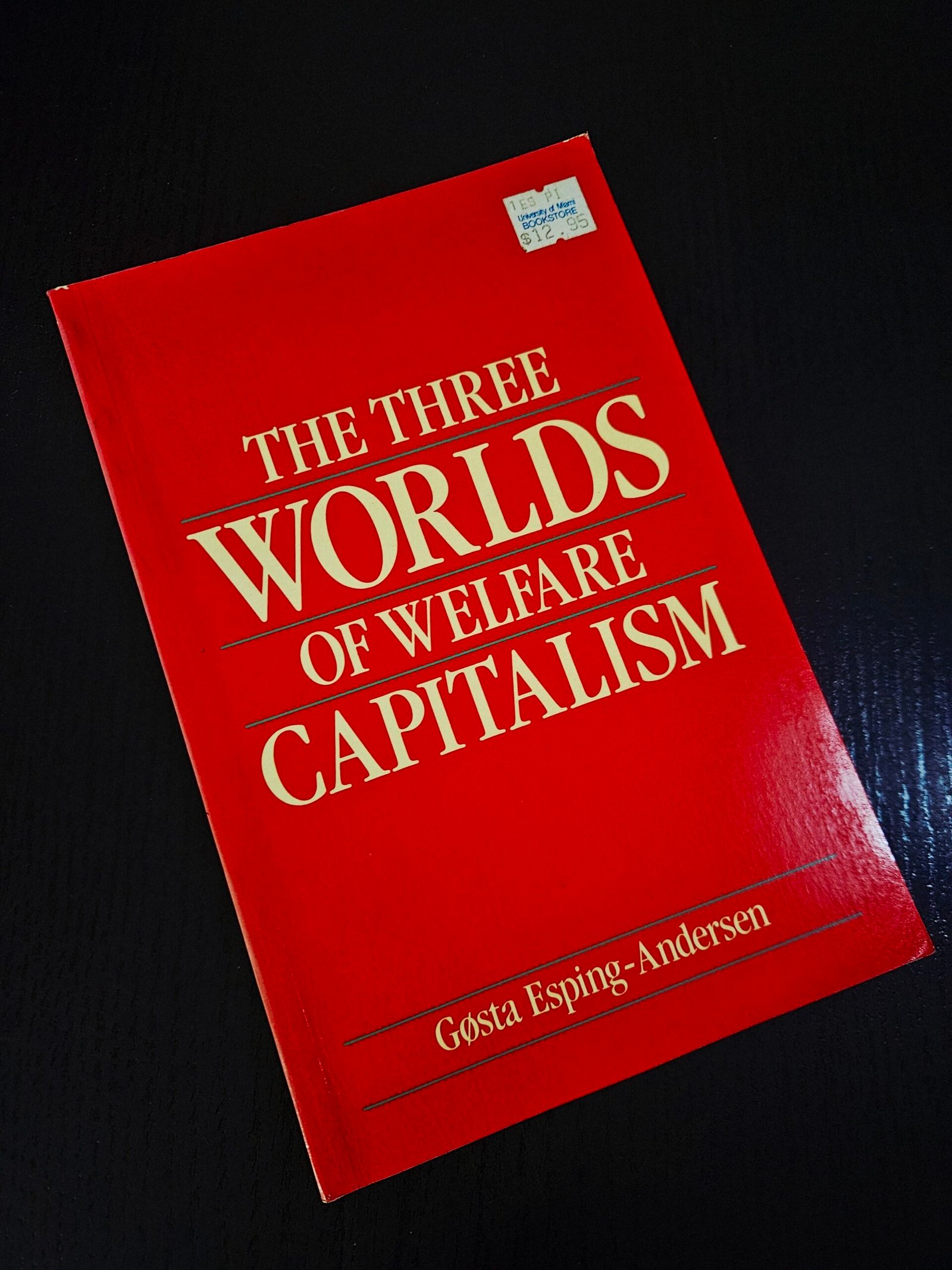 The Three Worlds of Welfare Capitalism Book