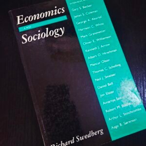 Economics and Sociology