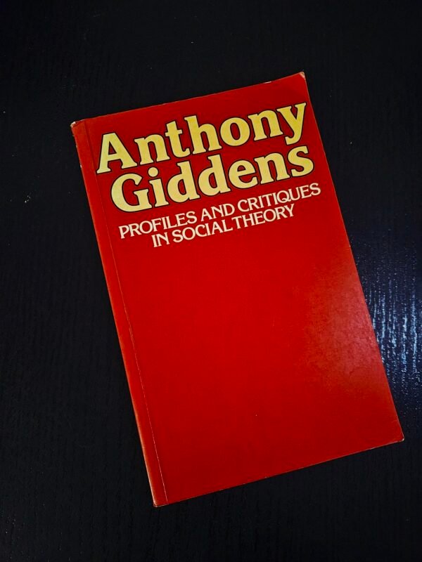 Anthony Giddens: Profiles and Critiques in Social Theory