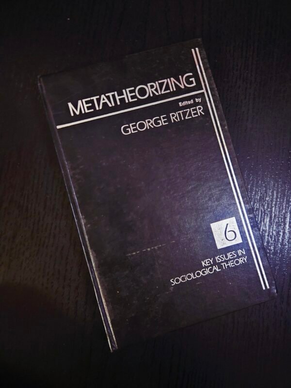 Metatheorizing by George Ritzer