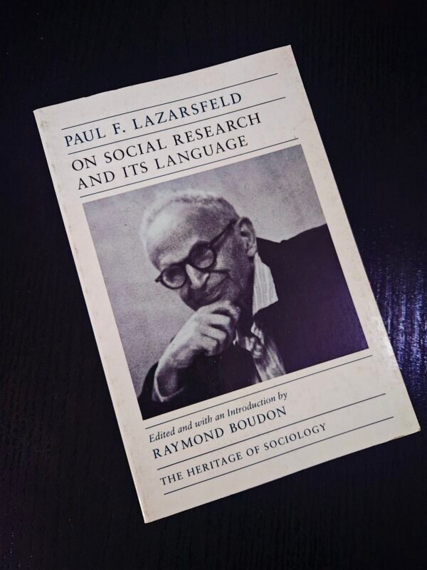 On Social Research and its Language
