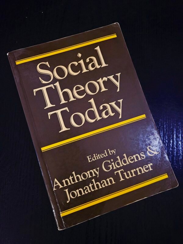 Social Theory Today by Anthony Giddens