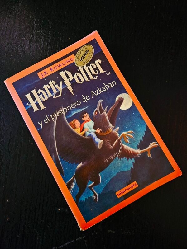 Harry Potter y el Prisionero de Azkaban, J.K. Rowling.