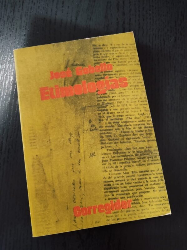 Etimologías por José Cobello: Libro en Español