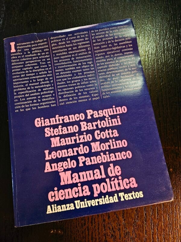 Manual de ciencia política