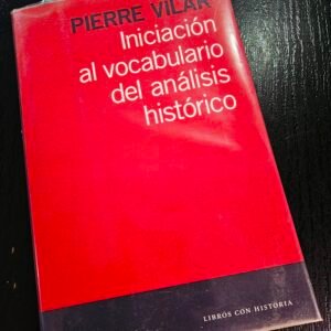 Iniciación al vocabulario del análisis histórico