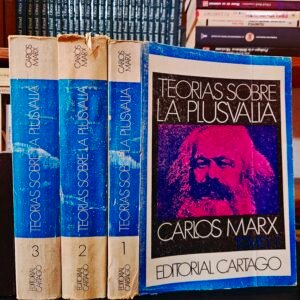 Teorías sobre la plusvalía. Tomo 1-2-3