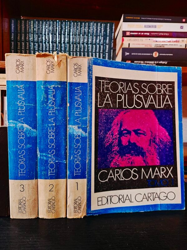 Teorías sobre la plusvalía. Tomo 1-2-3