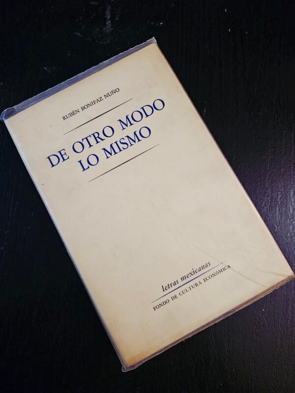 De otro modo lo mismo