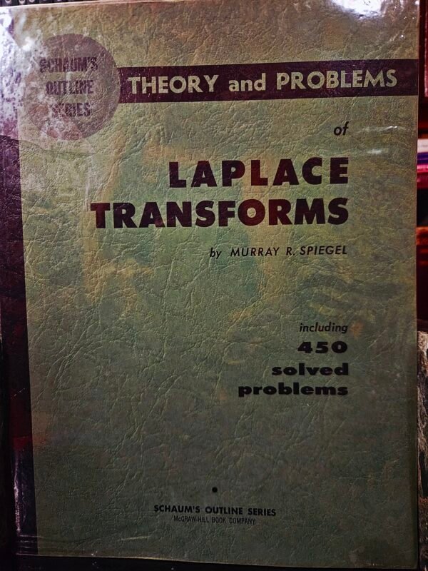 Schaum's Outline of Laplace Transforms