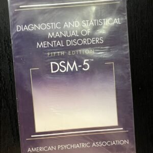 Diagnostic and Statistical Manual of Mental Disorders