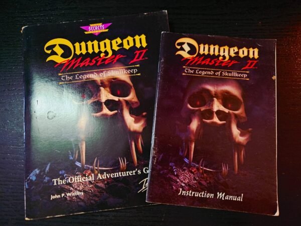 Dungeon Master II: The Legend of Skullkeep e Instruction