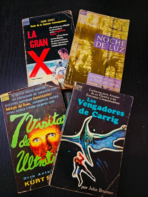 4 LIBROS DE CIENCIA FICCION