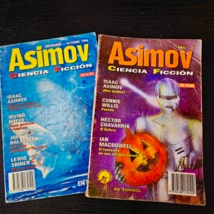 2 revistas Asimov Ciencia Ficción