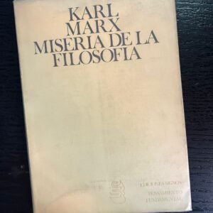 Miseria de la Filosofía