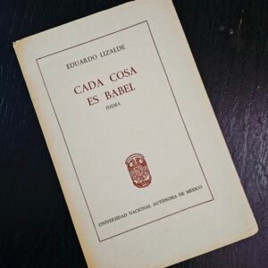Cada cosa es Babel