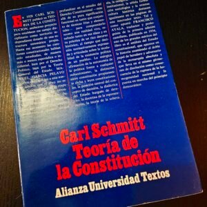 Teoría de la Constitución