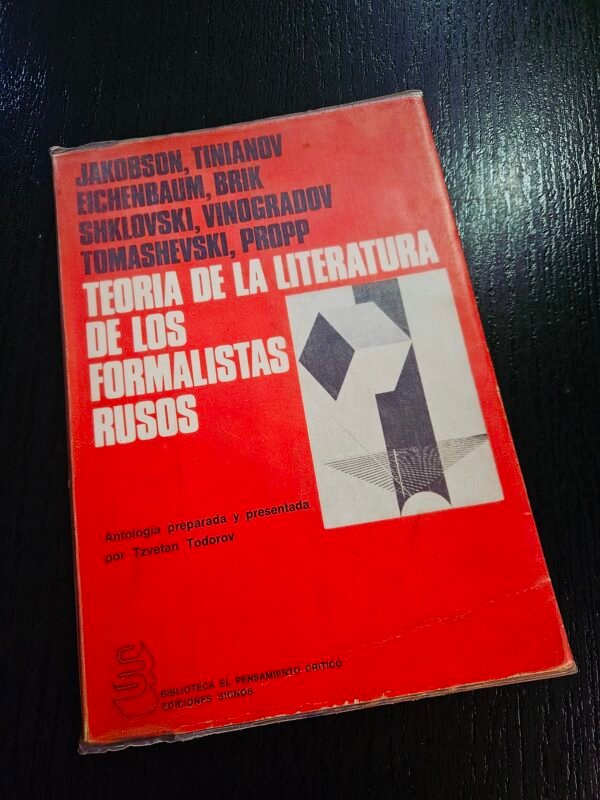 Teoria de la literatura de los formalistas rusos
