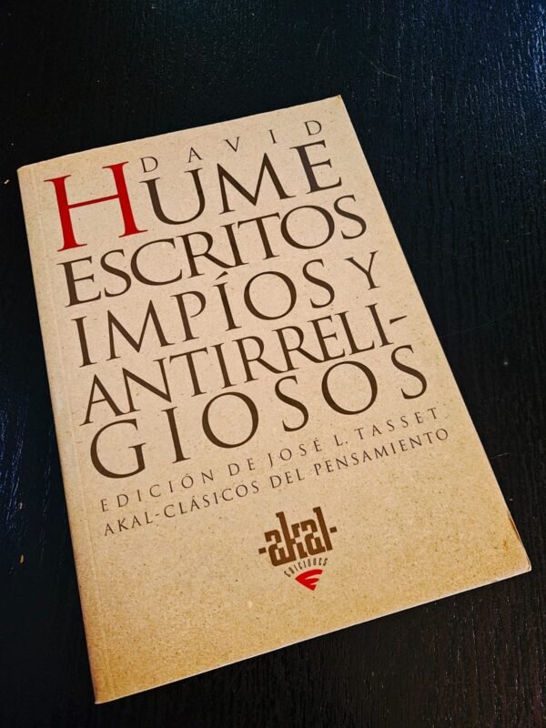 Hume: Escritos impíos y antirreligiosos