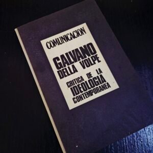 Crítica de la ideología contemporánea
