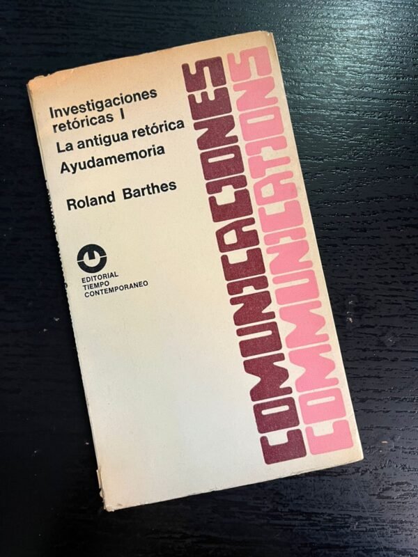 Investigaciones retóricas I