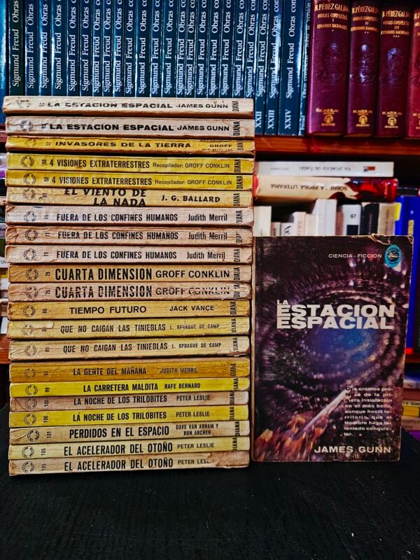 22 libros colección halcon ciencia ficcion