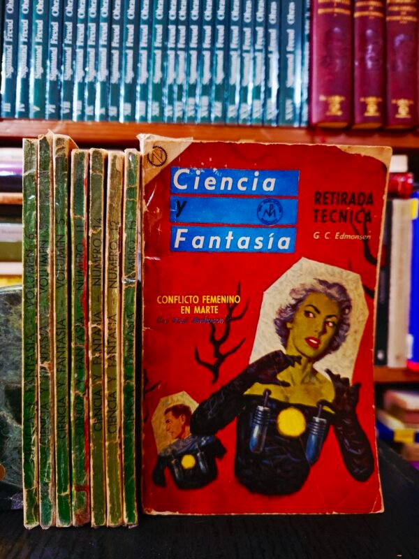 8 libros Ciencia y Fantasía