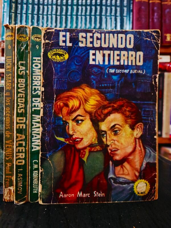 4 libros coleccion jaguar ciencia ficcion