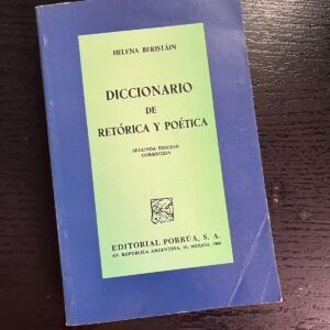 Diccionario de Retórica y Poética