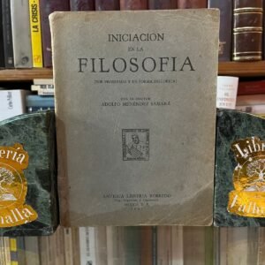 Iniciación en la filosofía