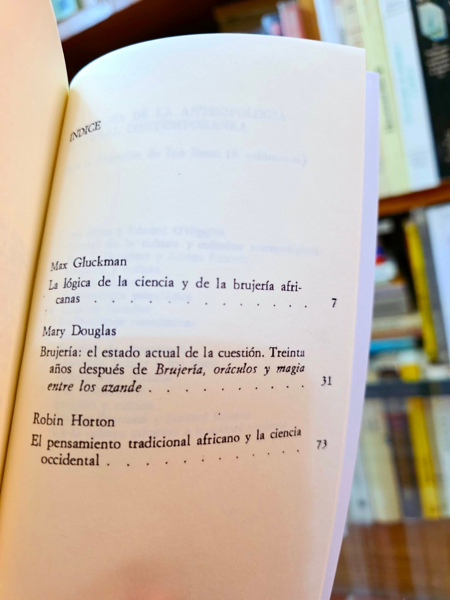Ciencia y Brujería, Mary Douglas, Anagrama - Image 2