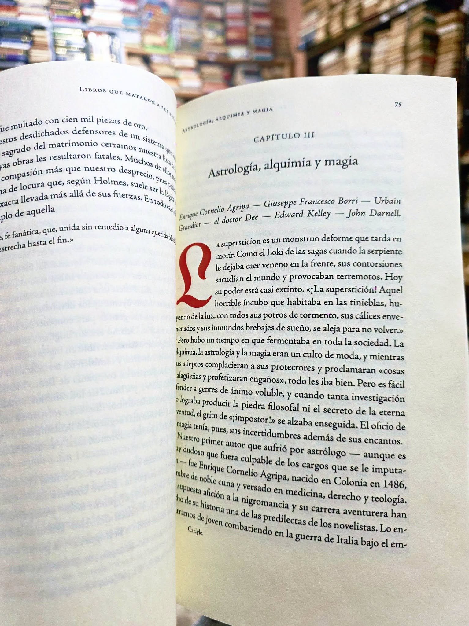 Capítulo III Astrología, alquimia y magia: Agripa, Borri, Grandier, John Dee y Edward Kelley